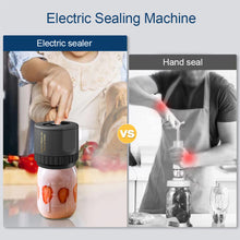 Load image into Gallery viewer, Mason Jar Sealing Machine Fully Automatic Small Household Fresh-keeping Machine Vacuum Sealing Machine Electric Sealing Machine

