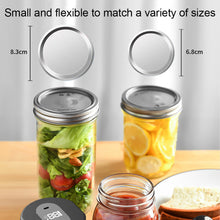 Load image into Gallery viewer, Mason Jar Sealing Machine Fully Automatic Small Household Fresh-keeping Machine Vacuum Sealing Machine Electric Sealing Machine

