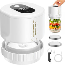 Load image into Gallery viewer, Mason Jar Sealing Machine Fully Automatic Small Household Fresh-keeping Machine Vacuum Sealing Machine Electric Sealing Machine

