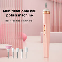 Load image into Gallery viewer, Nail Polish Remover Nail Salon Small Pen Grinding Head Pen Type Electric Machine Nail Polish Nail Trimming Dead Skin Nail Polish

