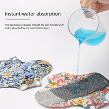 Load image into Gallery viewer, Washable Graphene Cotton Pad Comfortable Breathable Skin-friendly Anti-leakage Antibacterial Underpants Pad for Adult
