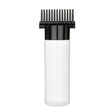 Load image into Gallery viewer, 170ml/180ml Hair Root Application Bottle Refillable Comb Hair Dye Bottle Salon Shampoo Bottle Hair Coloring Hairdressing Styling Tool
