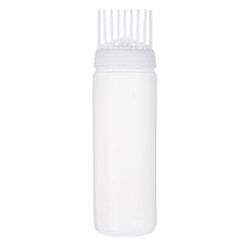 Load image into Gallery viewer, 170ml/180ml Hair Root Application Bottle Refillable Comb Hair Dye Bottle Salon Shampoo Bottle Hair Coloring Hairdressing Styling Tool
