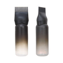 Load image into Gallery viewer, Gradient Hair Coloring Hair Root Application Bottle Refillable Comb Hair Dye Shampoo Bottle Hairdressing Styling Tool
