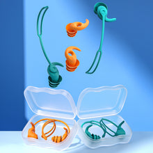 Load image into Gallery viewer, Anti-loss Triple-layer Silicone Earplugs Waterproof Swimming Earplugs Comfortable Durable Sound Insulation Noise Reduction Earplugs
