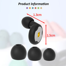 Load image into Gallery viewer, Ring Filter Silicone Earplugs Comfortable Reusable Sound Insulation Anti-noise Earplugs Sleeping Mute Noise-cancelling Earplugs
