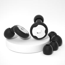 Load image into Gallery viewer, Ring Filter Silicone Earplugs Comfortable Reusable Sound Insulation Anti-noise Earplugs Sleeping Mute Noise-cancelling Earplugs
