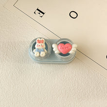 Load image into Gallery viewer, Cartoon Creative Drawer Style Contact Lens Case Compact Portable Contact Lens Care Box Multicolor Contact Lens Companion Box
