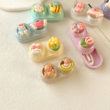 Load image into Gallery viewer, Cartoon Creative Drawer Style Contact Lens Case Compact Portable Contact Lens Care Box Multicolor Contact Lens Companion Box
