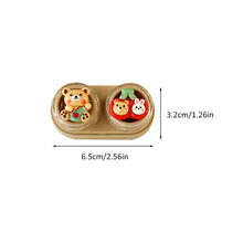 Load image into Gallery viewer, Cartoon Creative Drawer Style Contact Lens Case Compact Portable Contact Lens Care Box Multicolor Contact Lens Companion Box
