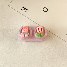 Load image into Gallery viewer, Cartoon Creative Drawer Style Contact Lens Case Compact Portable Contact Lens Care Box Multicolor Contact Lens Companion Box
