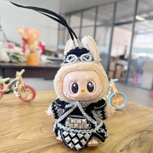 Load image into Gallery viewer, Hand Knitting WuKong Clothes Doll Clothes For Labubu Plush Outfit Accessories Color Match Cute Exquisite Doll Clothing
