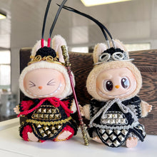 Load image into Gallery viewer, Hand Knitting WuKong Clothes Doll Clothes For Labubu Plush Outfit Accessories Color Match Cute Exquisite Doll Clothing
