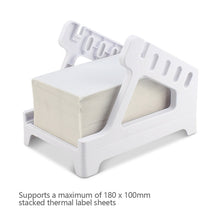 Load image into Gallery viewer, Label Holder for Shipping Labels Printer Rolls and Fanfold Labels 2 in 1 Work for Desktop Themal Label Sticker Detachable
