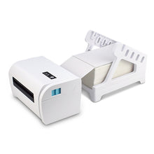 Load image into Gallery viewer, Label Holder for Shipping Labels Printer Rolls and Fanfold Labels 2 in 1 Work for Desktop Themal Label Sticker Detachable
