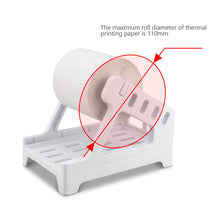 Load image into Gallery viewer, Label Holder for Shipping Labels Printer Rolls and Fanfold Labels 2 in 1 Work for Desktop Themal Label Sticker Detachable
