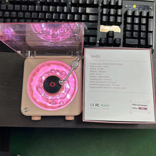 Load image into Gallery viewer, Mini Retro White Noise Bluetooth Speaker Portable Vintage Sleep Aid Bluetooth Speaker Subwoofer With RGB Light
