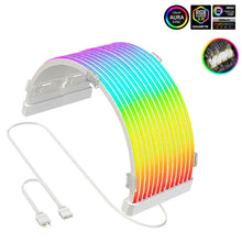 Load image into Gallery viewer, Flexible RGB LED Light Strip Bar ARGB Board Cover For Computer Power Supply ATX 24PIN GPU Video Card Cables And Case
