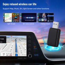 Load image into Gallery viewer, 2 in1 Mini Wired to Wireless CarPlay Adapter Android Auto Smart Box Plug and Play Auto Connection OTA Update
