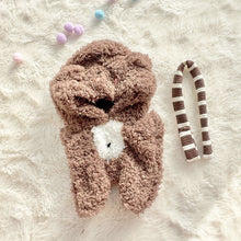 Load image into Gallery viewer, Cozy Winter Bear Onesie For 17cm Labubu Dolls Fashionable Clothes Animal-themed Doll Clothes Dolls Mini Fashion Accessories

