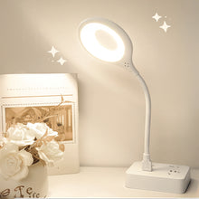Load image into Gallery viewer, LED Smart Voice Control Night Light USB 5V Portable Table Reading Lamp Sound Sensor Beside Lighting Dimmable 3 Color Change
