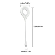 Load image into Gallery viewer, LED Smart Voice Control Night Light USB 5V Portable Table Reading Lamp Sound Sensor Beside Lighting Dimmable 3 Color Change

