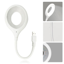Load image into Gallery viewer, LED Smart Voice Control Night Light USB 5V Portable Table Reading Lamp Sound Sensor Beside Lighting Dimmable 3 Color Change
