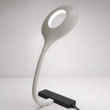 Load image into Gallery viewer, LED Smart Voice Control Night Light USB 5V Portable Table Reading Lamp Sound Sensor Beside Lighting Dimmable 3 Color Change
