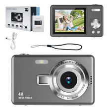 Load image into Gallery viewer, 4K HD 1080P Digital Camera Anti-Shake Autofocus Vlogging Camera 96MP Portable Vlogging Camera 16X Zoom for Kids Adults Beginners
