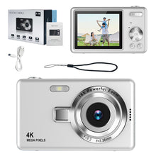 Load image into Gallery viewer, 4K HD 1080P Digital Camera Anti-Shake Autofocus Vlogging Camera 96MP Portable Vlogging Camera 16X Zoom for Kids Adults Beginners
