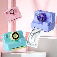 Load image into Gallery viewer, Instant Print Portable Camera with Large Screen 40MP Clarity Compact Portable Multifunctional Kids Camera with Color Pens Set
