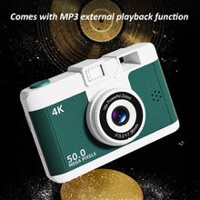 Load image into Gallery viewer, HD Retro Digital Camera 16x Digital Zoom Video WIFI Wireless Transmission Mini Photography Camera for Travel Students Compact
