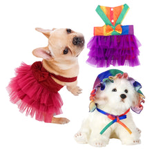 Load image into Gallery viewer, Puppy Sun Hat Breathable Sun Visor Cap Dog Sun Protection Hat Pet Hat Summer Dog Cap Dog Sunbonnet for Puppy
