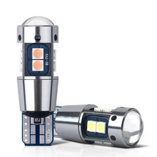Load image into Gallery viewer, T10 Car LED Canbus No Error 5W5 DC 12V 3030 10SMD Interior Side Light Marker Parking Bulb Auto Driving License Plate Bulbs Super Bright
