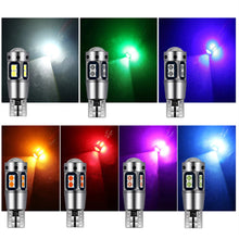 Load image into Gallery viewer, T10 Car LED Canbus No Error 5W5 DC 12V 3030 10SMD Interior Side Light Marker Parking Bulb Auto Driving License Plate Bulbs Super Bright
