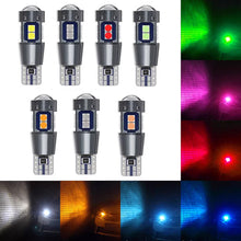 Load image into Gallery viewer, T10 Car LED Canbus No Error 5W5 DC 12V 3030 10SMD Interior Side Light Marker Parking Bulb Auto Driving License Plate Bulbs Super Bright
