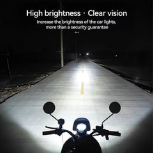 Load image into Gallery viewer, Motorcycle Headlight 12-80V 8LED Light Super Bright Light lamp Motor DRL Lights for Electric Vehicle Scooter Dirt Motorcycle
