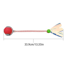 Load image into Gallery viewer, Cat Interactive Ball Toys Automatic Rolling Ball Faux Tail Electric Cat Toys Rechargeable Self-moving Kitten Toys
