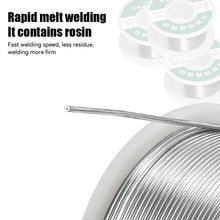 Load image into Gallery viewer, 15/85 Solder Wire 1.0mm Rosin Core Tin Solder Wire Soldering Welding Flux 2.2% Iron Wire Reel 50g
