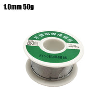 Load image into Gallery viewer, 15/85 Solder Wire 1.0mm Rosin Core Tin Solder Wire Soldering Welding Flux 2.2% Iron Wire Reel 50g
