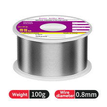Load image into Gallery viewer, 60/40 Solder Wire 0.8/1.0mm Rosin Core Tin Solder Wire Soldering Welding Flux 1.6% Iron Wire Reel 50g/100g

