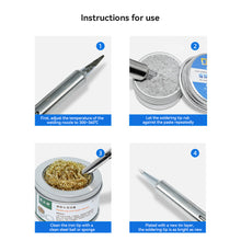 Load image into Gallery viewer, 6g Soldering Iron Tip Refresher Non-stick Tin Solder Cream Clean Paste Oxide Solder Iron Tip Refresh Tip Tinner Activator
