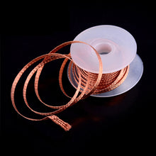 Load image into Gallery viewer, Desoldering Braid Tape Copper Welding Solder Remover 1.5-3.5mm Wire Soldering Wick Tin Lead Cord Flux BGA Repair Tool
