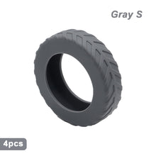 Load image into Gallery viewer, Thicken Texture Silicone Wheels Protector For Luggage Reduce Noise Travel Luggage Wheels Cover Luggage Accessories
