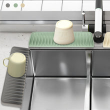 Load image into Gallery viewer, Silicone Flow Guide Drain Pad Slope Drain Pad Simple Bowl and Dish Drying Filter Pad Thermal Insulation Pad
