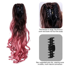 Load image into Gallery viewer, Hair Extensions Ponytail Wigs 18 Inch Long Curly Hair Fluffy Natural Synthetic Hair Extensions
