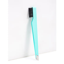Load image into Gallery viewer, Stainless Steel 2-in-1 Brush Eyebrow Clip Brush Diagonal Tweezers Eyebrow Trimming Hair Removal Beard Beauty Tool
