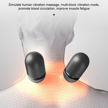 Load image into Gallery viewer, Electric Massager Cervical Pillow Hot Compress Vibration Massage Neck Traction Relax Sleeping Pillow Spine Support Normal
