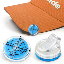 Load image into Gallery viewer, 1PC Portable Plastic Golf Mark High Precision Bubble Level Cap Clamp Magnet Adsorbing Golf Supplies
