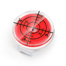 Load image into Gallery viewer, 1PC Portable Plastic Golf Mark High Precision Bubble Level Cap Clamp Magnet Adsorbing Golf Supplies
